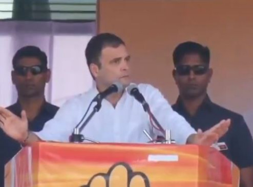 चंद्रयान को लेकर राहुल का पीएम पर निशाना, कहा- चांद पर रॉकेट भेजने से पेट में खाना नहीं जाएगा चंद्रयान को लेकर राहुल का पीएम पर निशाना, कहा- चांद पर रॉकेट भेजने से पेट में खाना नहीं जाएगा