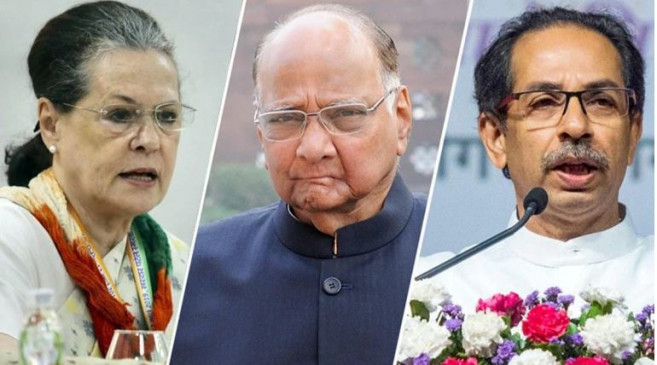 महाराष्ट्र : कल राज्यपाल से मिलेंगे शिवसेना, कांग्रेस, एनसीपी के नेता, पेश करेंगे सरकार बनाने का दावा