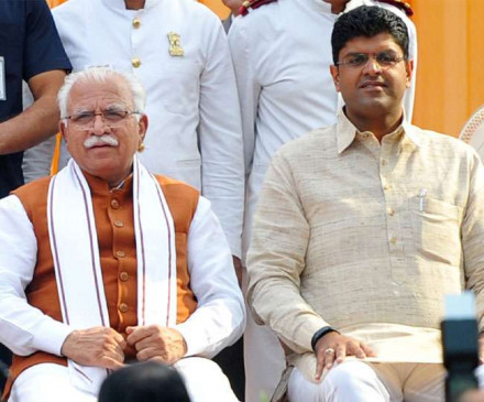 हरियाणा मंत्रिमंडल का पहला विस्तार, अनिल विज समेत 10 मंत्रियों ने ली शपथ