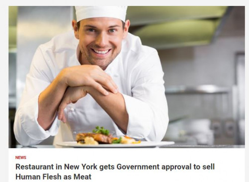 Fake News: क्या न्यूयॉर्क के रेस्टोरेंट में बेचा जा रहा है मानव मांस ?
