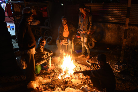 नागपुर में शीतलहर का असर,  पारा 5.1 डिग्री तक लुढ़का
