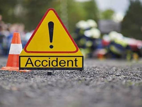 Bike-bicycle collide face to face, traumatic death of one, other serious