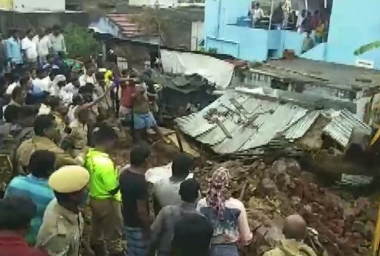 तमिलनाडु: कोयंबटूर में भारी बारिश का कहर, दीवार गिरने से 15 की मौत