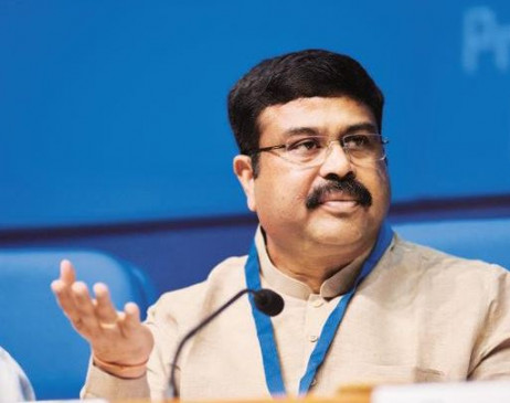 धर्मेंद्र प्रधान का विवादित बयान, बोले- देश में रहने के लिए कहना होगा भारत माता की जय