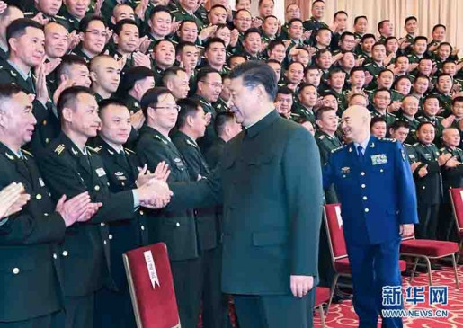 China: Xi discovers soldiers on eve of spring festival