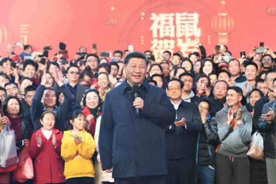 China: Xi Jinping wishes the country a happy spring festival