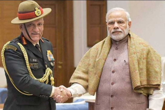 दिल्ली: पूर्व सेना प्रमुख बिपिन रावत संभाला CDS का पदभार, PM मोदी ने दी बधाई