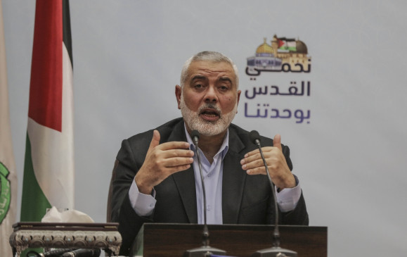 Hamas chief rejects US Middle East peace treaty