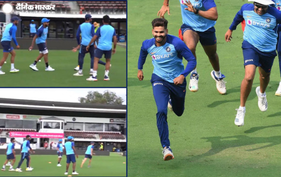 India did a unique exercise before the third T20