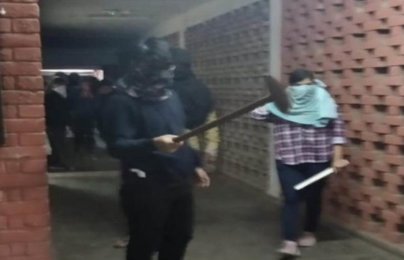 JNU: नकाबपोशों ने छात्रों, शिक्षकों पर हमला किया, जेएनयूएसयू अध्यक्ष समेत कई घायल