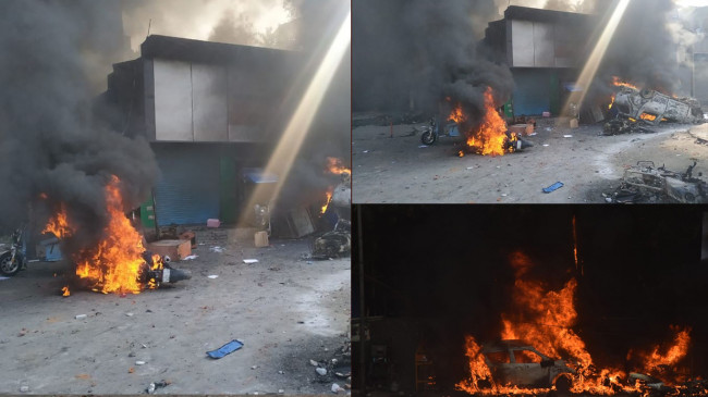 Delhi Violence: CAA पर जारी हिंसा की आग से जल उठी 'दिल्ली', यहां देखें 15 खौफनाक तस्वीरें Delhi Violence: CAA पर जारी हिंसा की आग से जल उठी 'दिल्ली', यहां देखें 15 खौफनाक तस्वीरें