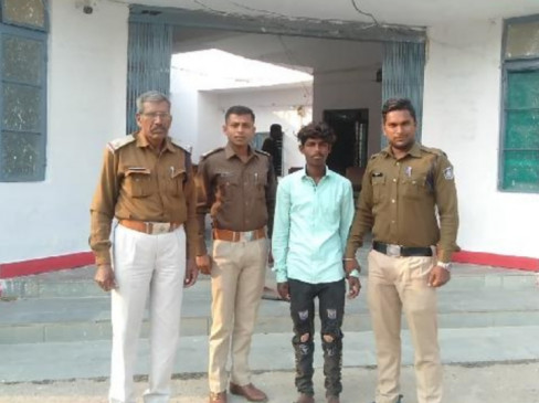 छतरपुर में पकड़ा गया नाबालिग को अगवा कर दुष्कर्म करने का आरोपी  