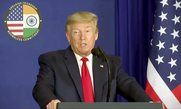 Trump Press Conference: CAA को ट्रंप ने बताया भारत का आंतरिक मामला, आतंकवाद को लेकर पाक को घेरा