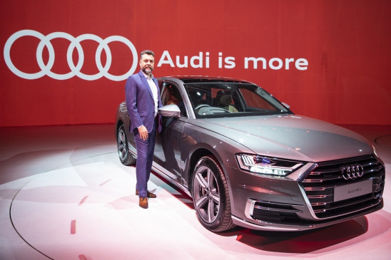 लग्जरी सेडान: Audi A8 L भारत में हुई लॉन्च, शुरूआती कीमत 1.56 करोड़ रुपए
