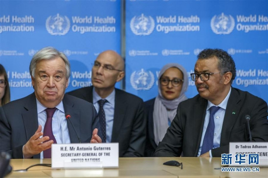 Contribution of Chinese public important for epidemic prevention: UN Secretary-General