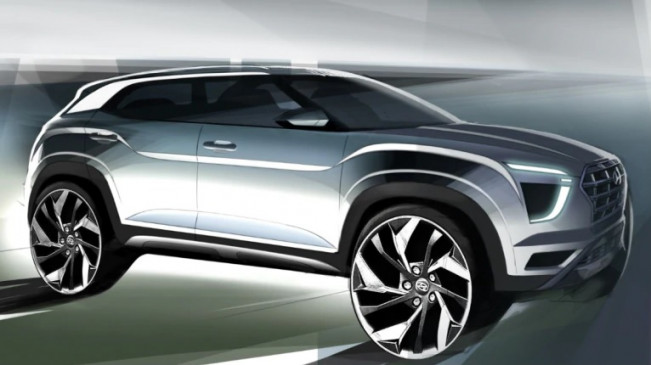 Auto Expo 2020: नेक्स्ट जनरेशन Hyundai Creta का डिजाइन स्कैच जारी, कुछ ऐसी दिखेगी ये एसयूवी