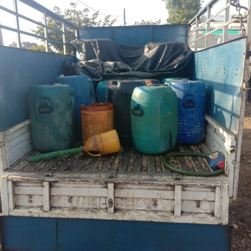 Illegal business of selling diesel, petrol and liquor was happening in the dhaba