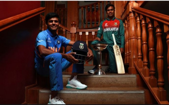 IndVsBan U-19 World Cup Final: बांग्लादेश ने 177 रन पर समेटी टीम इंडिया की पारी