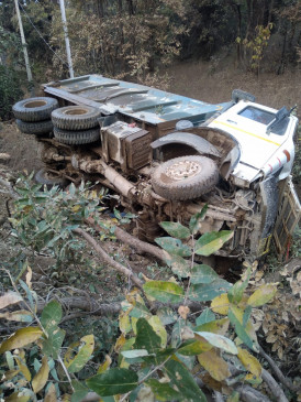 Jumping on speed breaker, hit the tree and overturned the highway and killed the supervisor