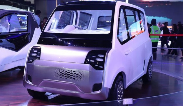 Auto Expo 2020: Mahindra पेश करेगी इलेक्ट्रिक क्वॉड्रिसाइकल Atom, टेस्टिंग के दौरान हुई स्पॉट