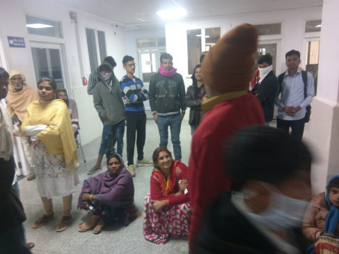 Medical doctors refused to give duty till four in the evening