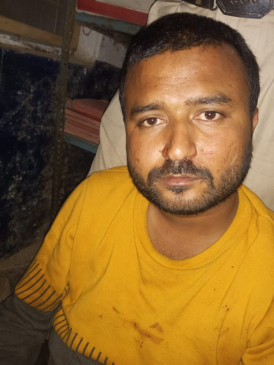 Notorious accused of district Badar, Rajan opened fire on police - sent to Central Jail