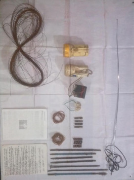 Search operation: Large quantities of explosives recovered, including Naxalite literature
