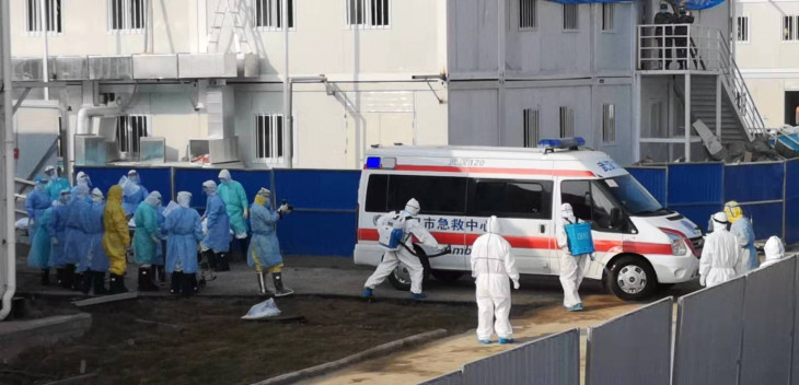 Wuhan: Treatment of first-stage patients started in Huoshanshan hospital