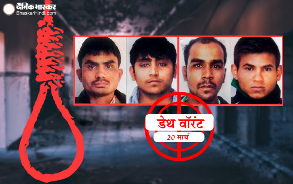 निर्भया मामला: दोषियों को नया डेथ वॉरंट जारी, 20 मार्च को होगी फांसी