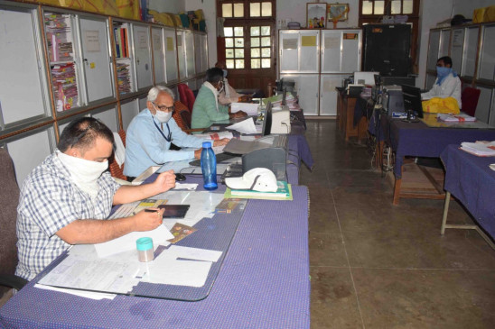 After 29 days, the government offices, municipal corporation projects also started