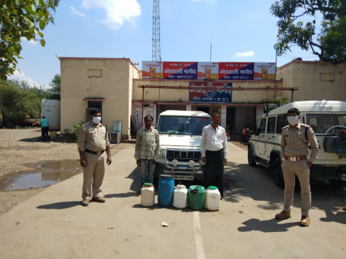 Crime worth 7 and a half lakhs of liquor disappeared from domestic contracts