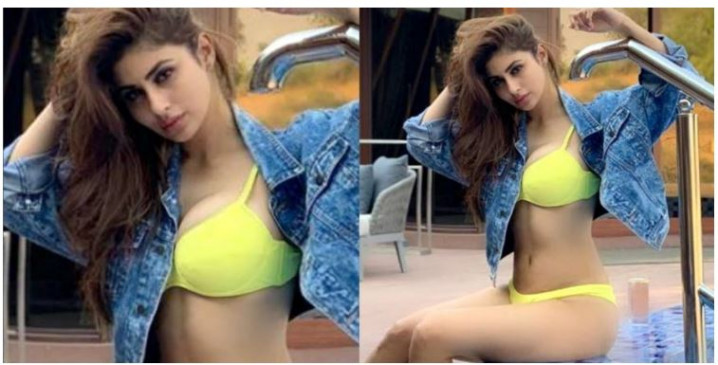 Mouni Roy shared a hot picture in bikini, created a stir on social ...