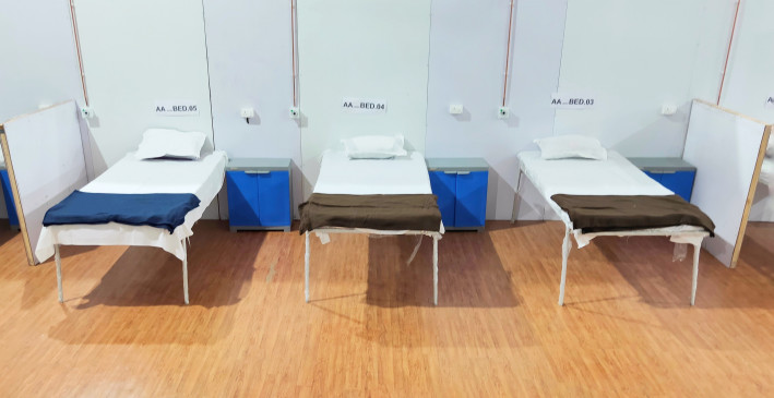 1 thousand bed hospital ready in two weeks to deal with corona