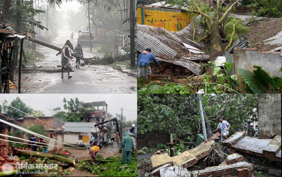 Amphan: चक्रवाती तूफान का तांडव, बंगाल में 72 और ओडिशा में तीन लोगों की मौत, तस्वीरों में देखें तबाही का मंजर
