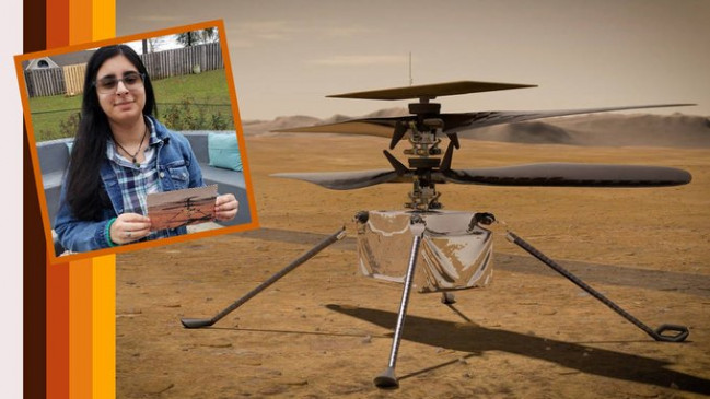 NASA: मंगल ग्रह के पहले हेलिकॉप्टर को भारतीय मूल की छात्रा ने दिया नाम NASA: मंगल ग्रह के पहले हेलिकॉप्टर को भारतीय मूल की छात्रा ने दिया नाम