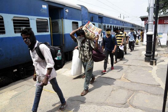  भारतीय रेल ने 12 मई तक देश भर में 542 श्रमिक स्पेशल ट्रेनें चलाई 