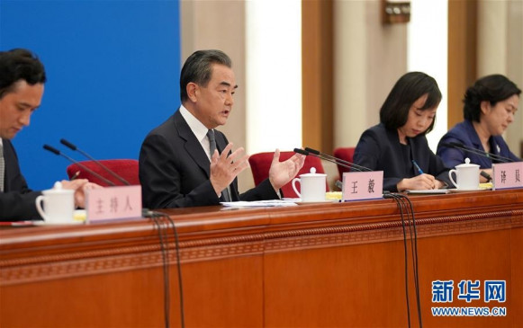  चीन ने जो राहत कार्य किए उसका भू राजनीतिक लक्ष्य नहीं : वांग यी 