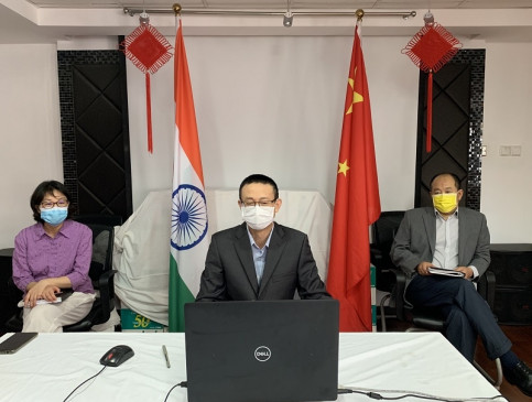 चीन और भारत के विद्वानों के बीच महामारी के बाद विकास पर क्लाउड संगोष्ठी
