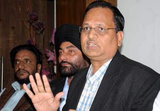  दिल्ली के स्वास्थ्य मंत्री हालत बिगड़ने पर मैक्स अस्पताल में भर्ती 