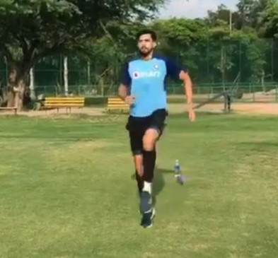 क्रिकेट: ट्रेनिंग पर लौटे इशांत शर्मा, इंस्टाग्राम पर पोस्ट किया वीडियो