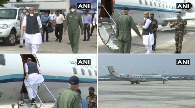 Russia Visit: रूस की तीन दिवसीय यात्रा पर रवाना हुए रक्षा मंत्री, चीनी नेताओं से नहीं करेंगे मुलाकात