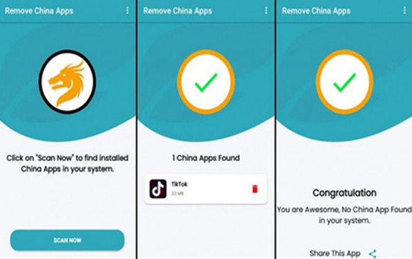 Remove China Apps: चाइनीज ऐप्स की छु्टटी करने वाले इस एप को 10 लाख लोगों ने किया डाउनलोड
