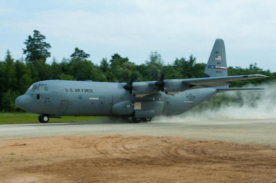 US Air Force: अमेरिकी सेना का C-130 विमान इराक में क्रैश, पायलट समेत चार सैनिक घायल