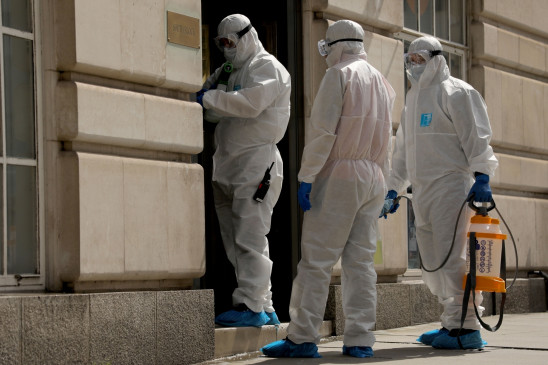 Death toll from Kovid-19 in UK was 44,198