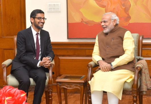 Prime Minister spends Sundar Pichai on technology, work culture