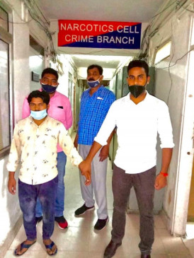  दिल्ली में एक शख्स 75 लाख रुपये की हेरोइन के साथ गिरफ्तार 