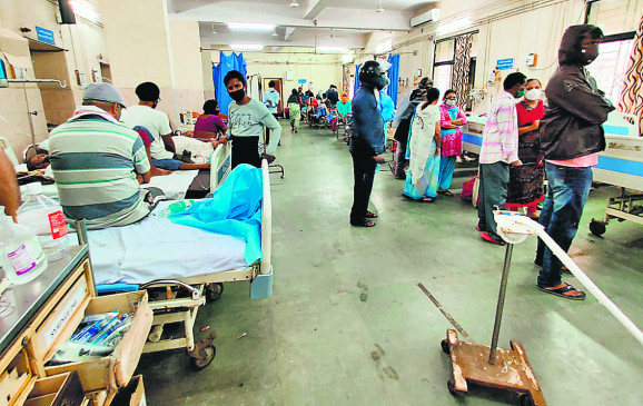 Casualty in medical hospital full, increasing number