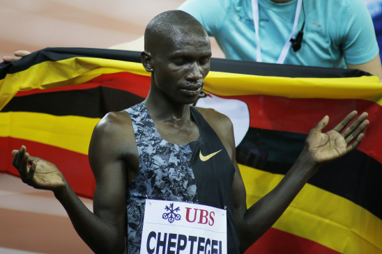 Cheptagei broke world record in Diamond League