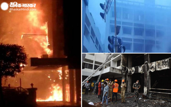 आंध्र प्रदेश: कोविड केयर सेंटर में आग लगने से 9 लोगों की मौत, कई गंभीर रुप से घायल