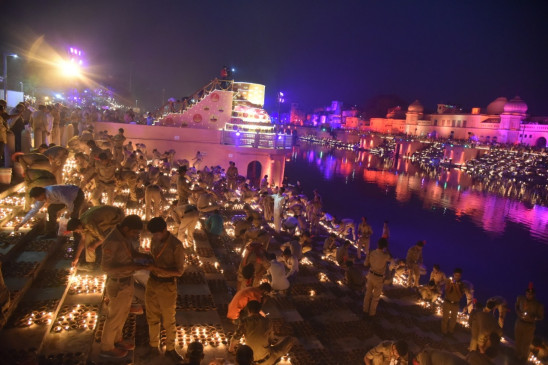 Security arrangements from Kovid-19 in Ram temple Bhoomipujan program